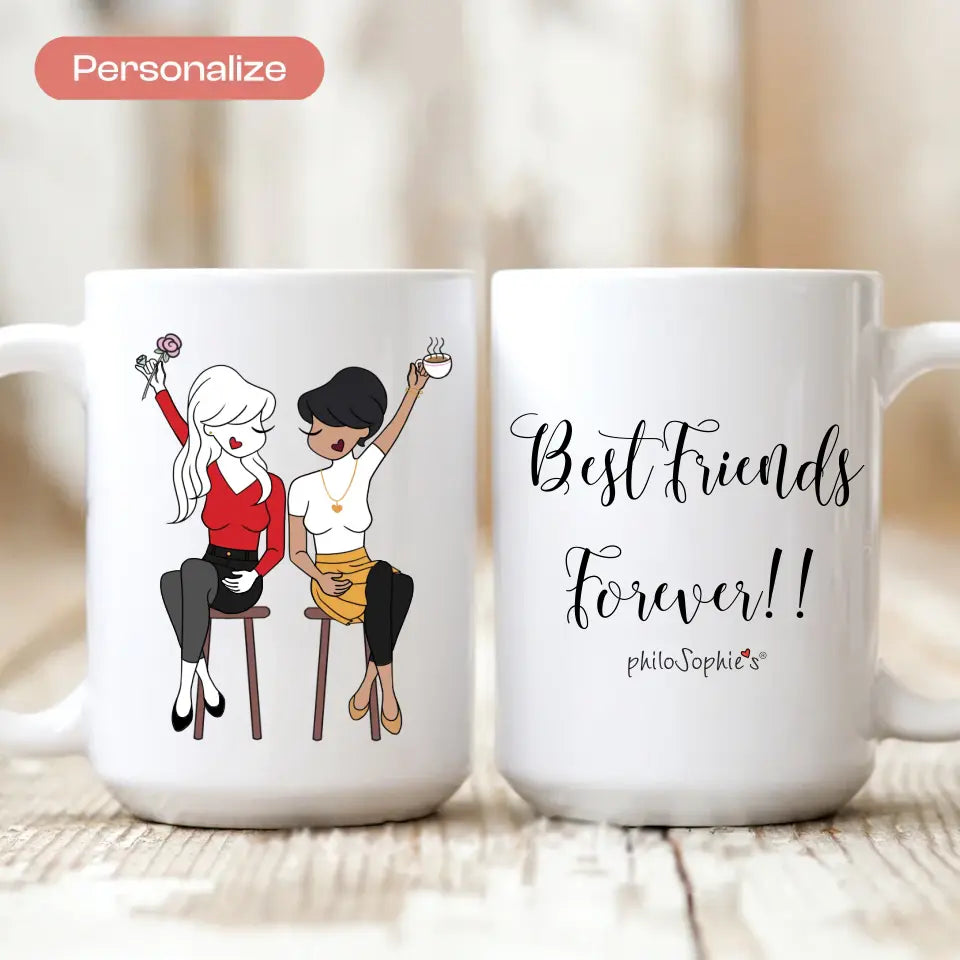 Ceramic Mug - Friends, Sisters