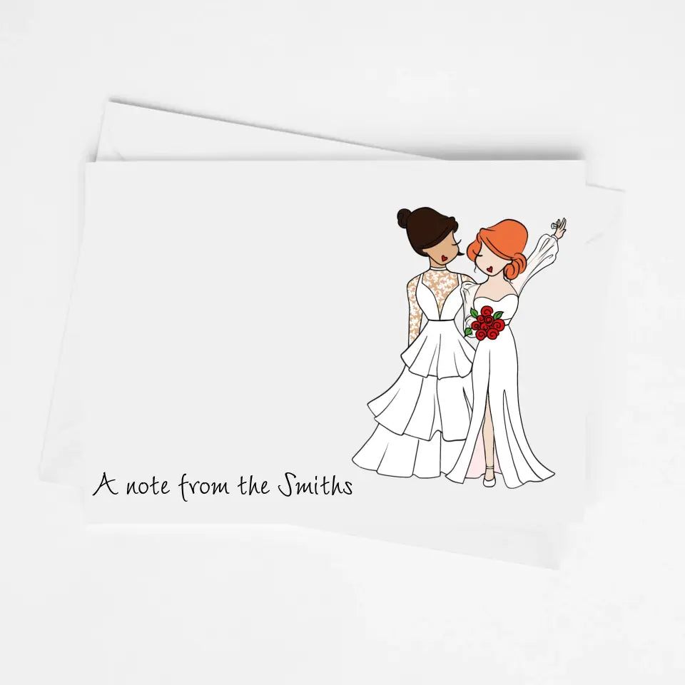 Flat Notes - Brides, Wedding