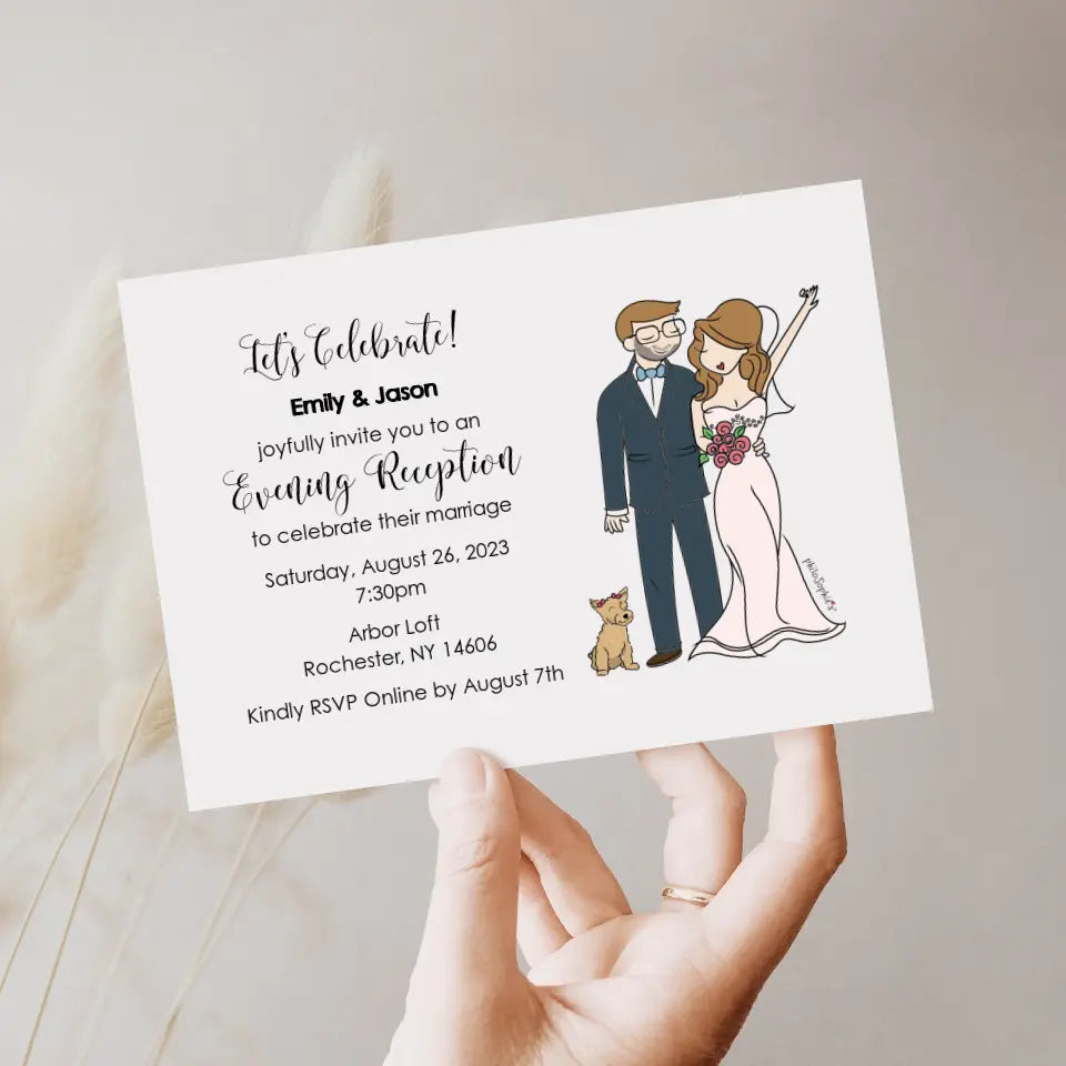 Invitation - Wedding Couple
