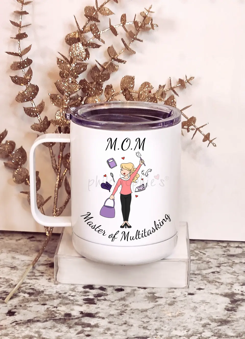 Travel Mug - MOM Master of Multitasking