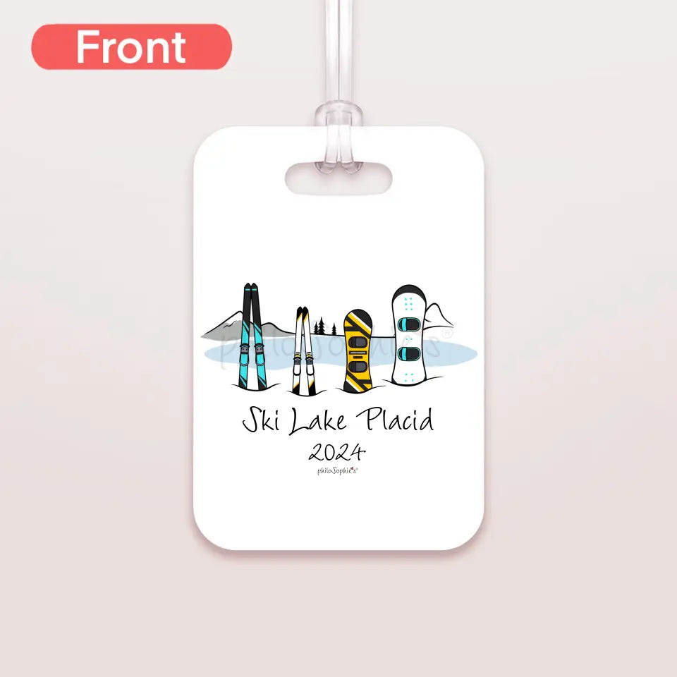 Bag Tag - Skis and Snowboards