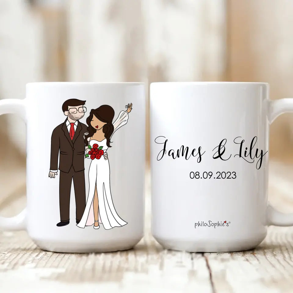 Ceramic Mug - Wedding Couple