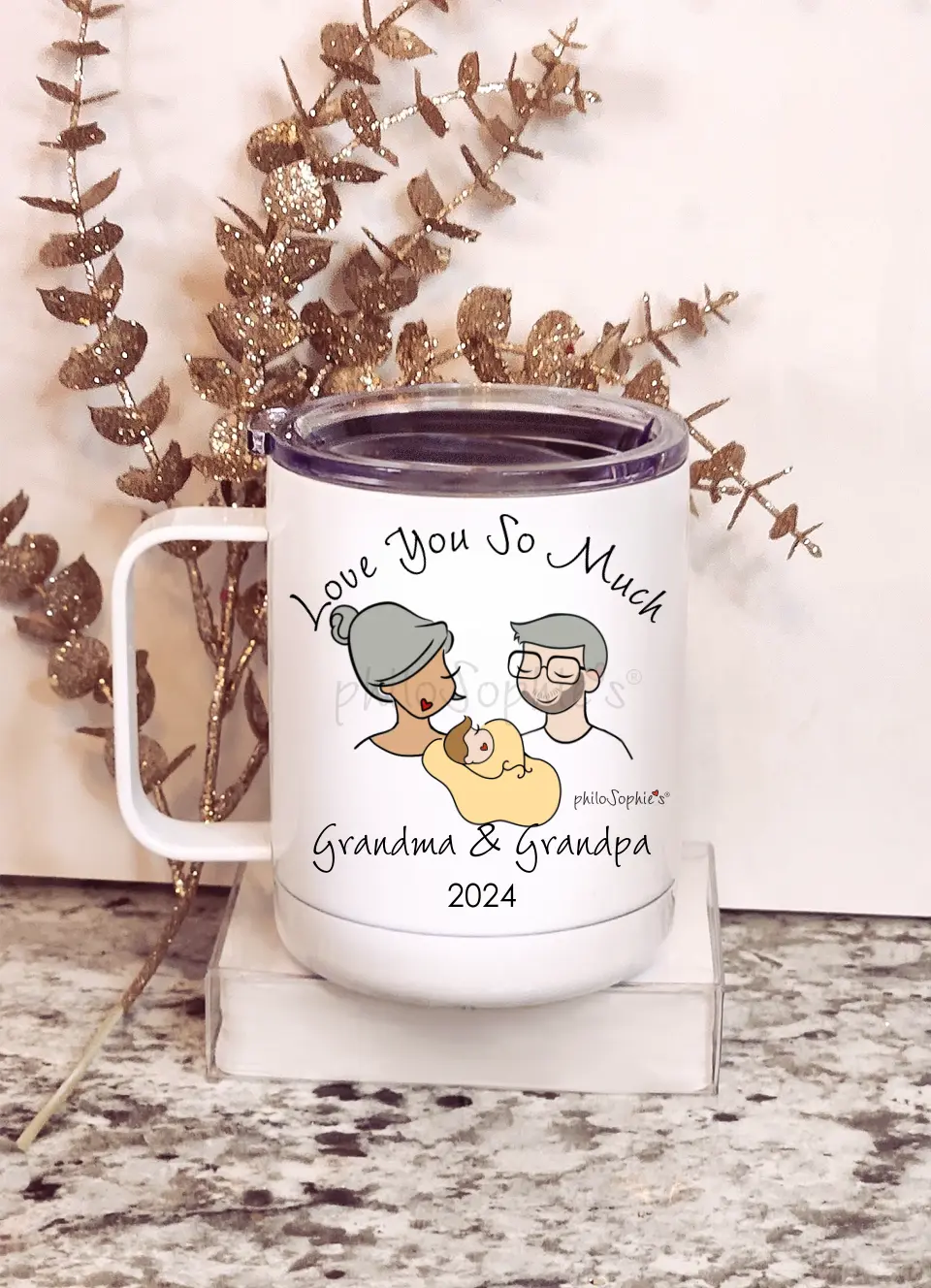 Travel Mug - Grandparents, Grandma, Granda