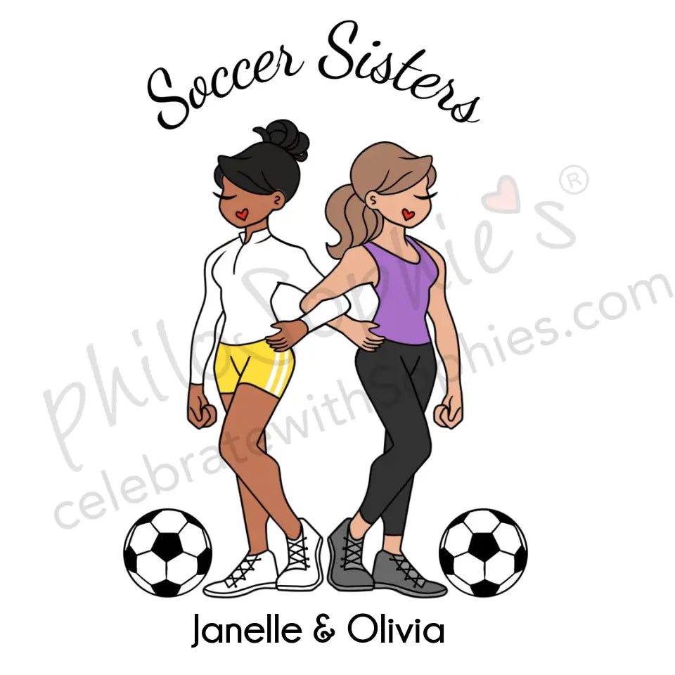 Personalized Tumbler - Soccer  Friends