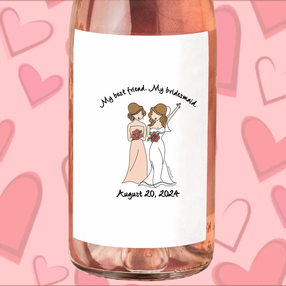 Wine Label - Bridal Party