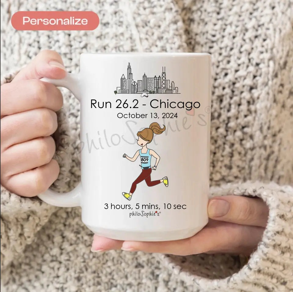 Ceramic Mug - Female Chicago Marathon