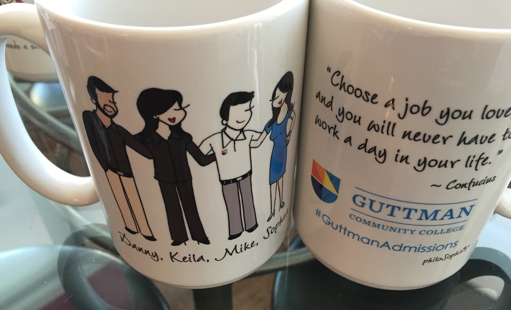 Custom Mugs - One-of-a-Kind philoSophie's Mugs for Coworkers, Friends, Family, and Teammates