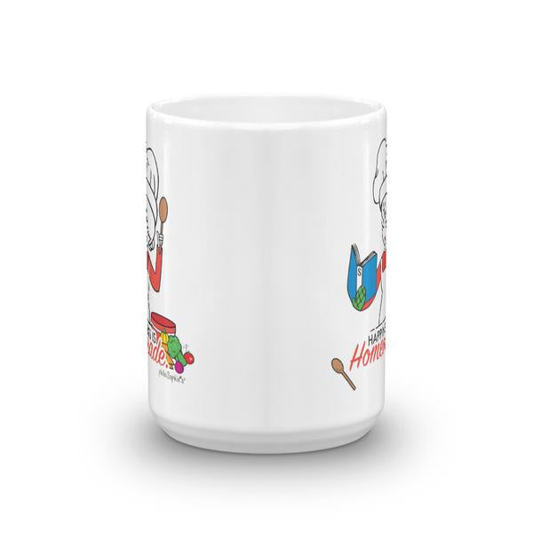 Inspirational Ceramic Mug - Happiness is Homemade