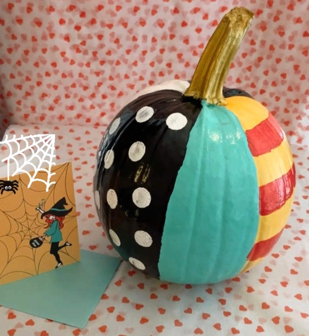 Paint a Pumpkin for Halloween