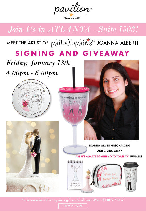 Visit philoSophie's at the Atlanta Gift Show!