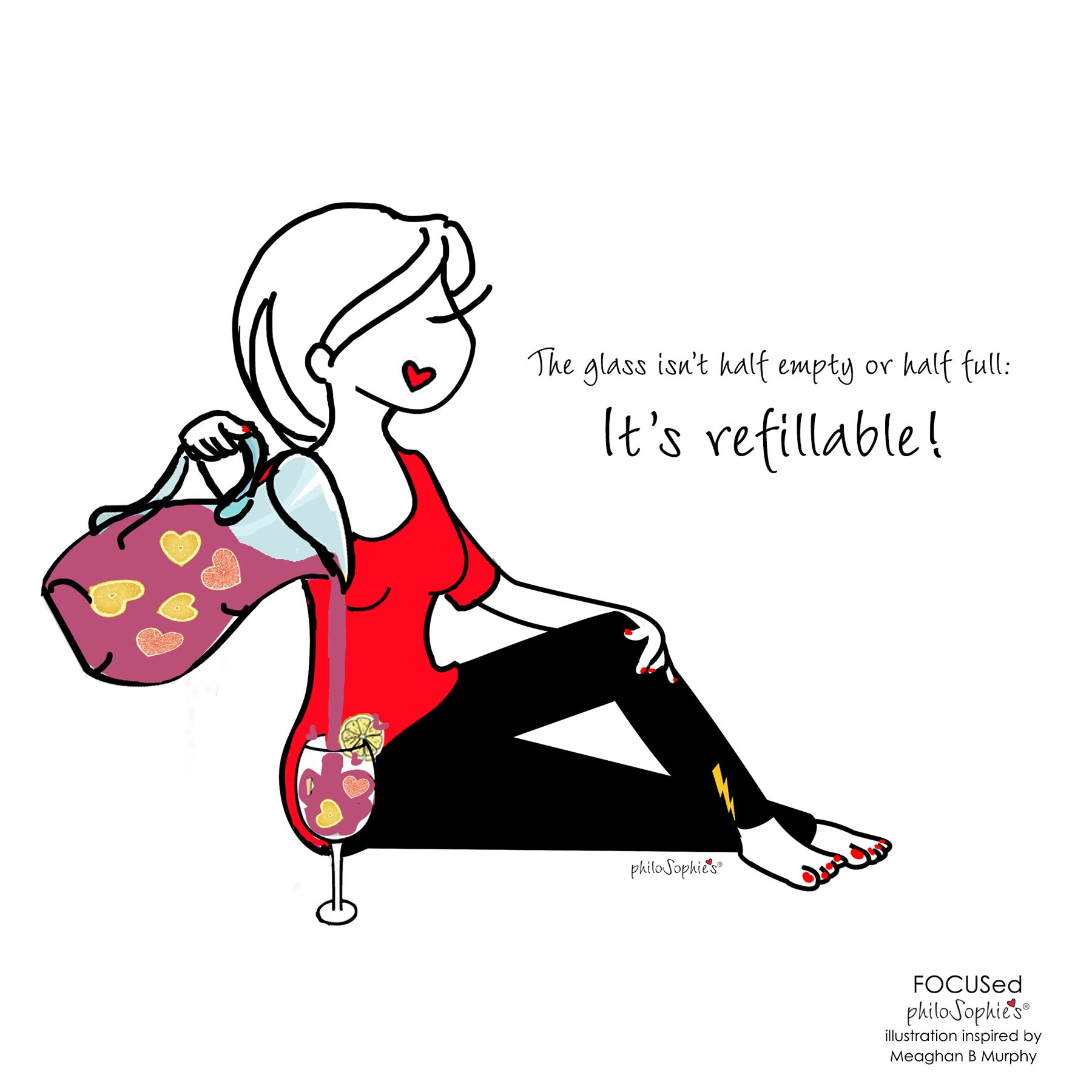 FOCUSed philoSophie's - "It's refillable!"