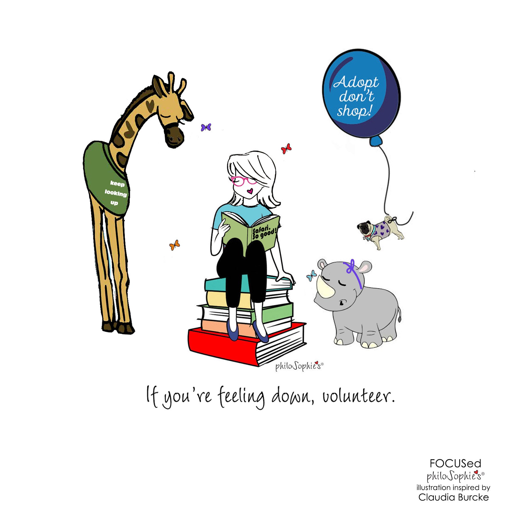 FOCUSed philoSophie's - If you're ever feeling down, volunteer.