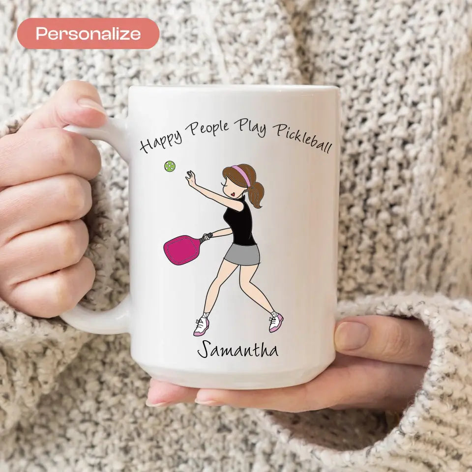 Ceramic Mug - Pickleball