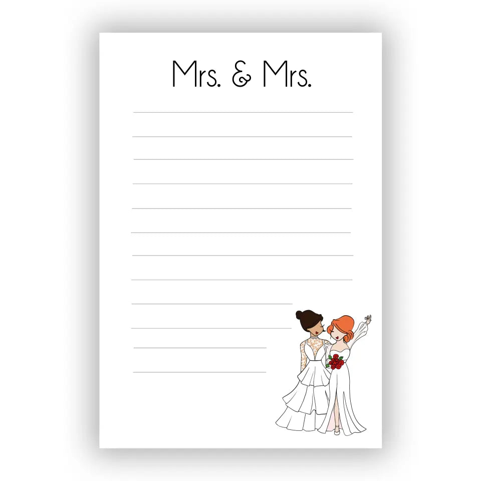 Quick Notes - Brides