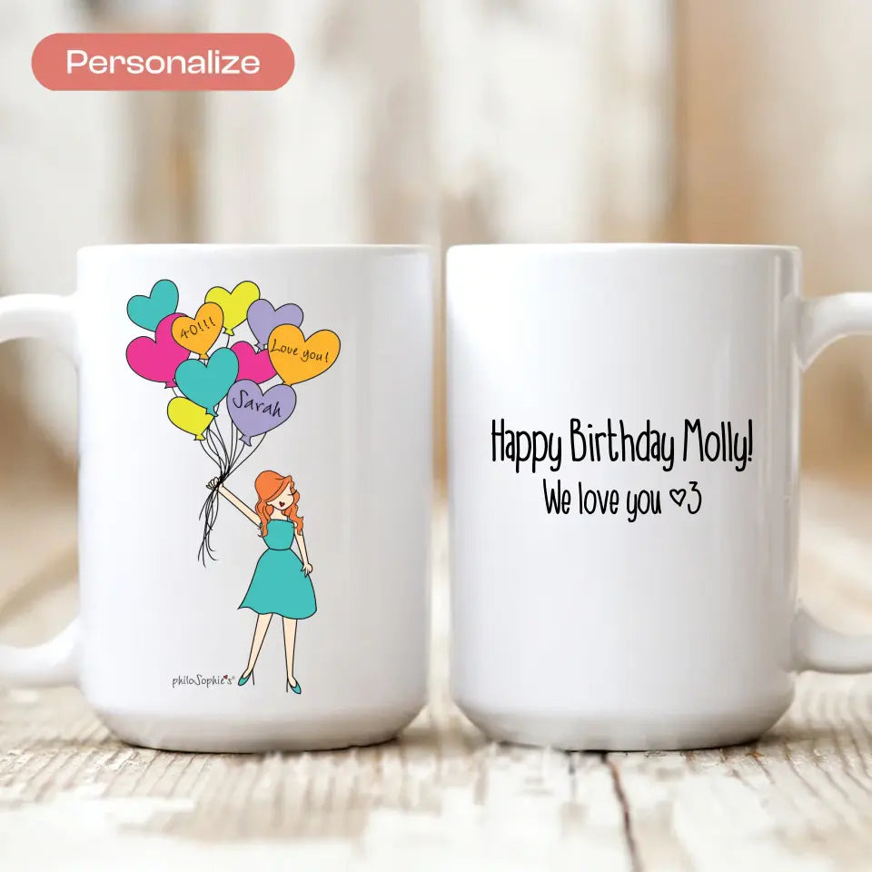 Ceramic Mug - Celebration, Birthday