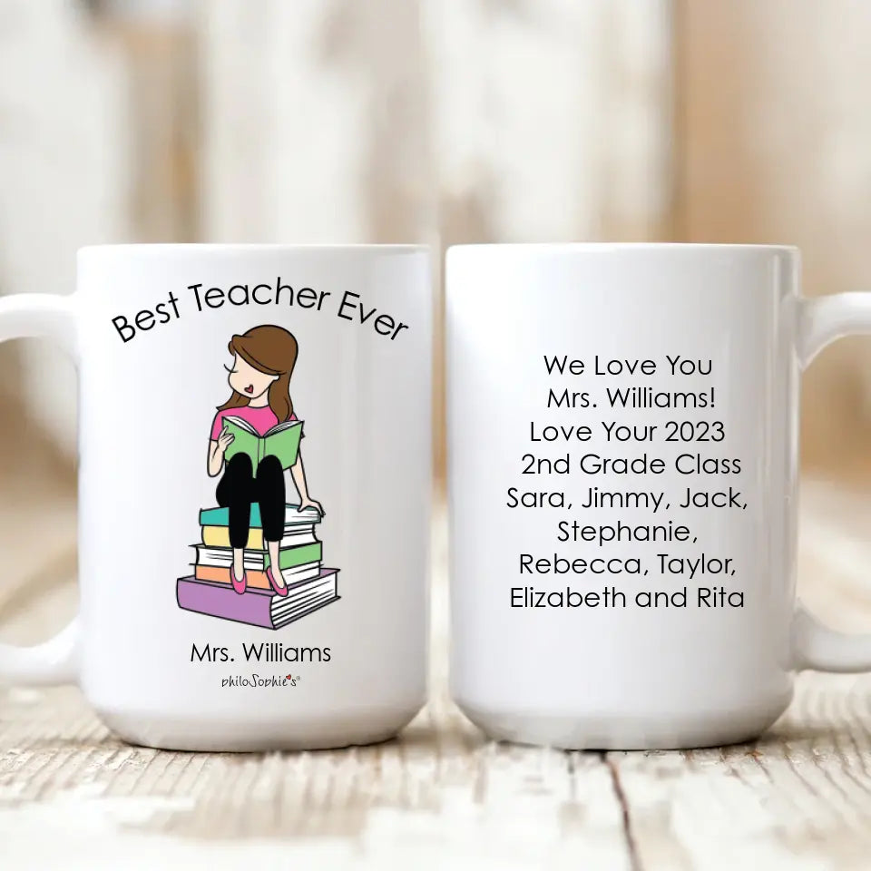 Ceramic Mug - Reader, Teacher