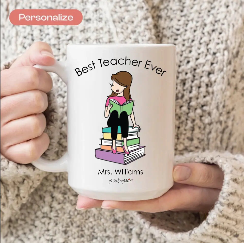 Ceramic Mug - Reading, Teacher