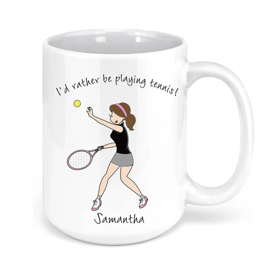 Ceramic Mug - Tennis