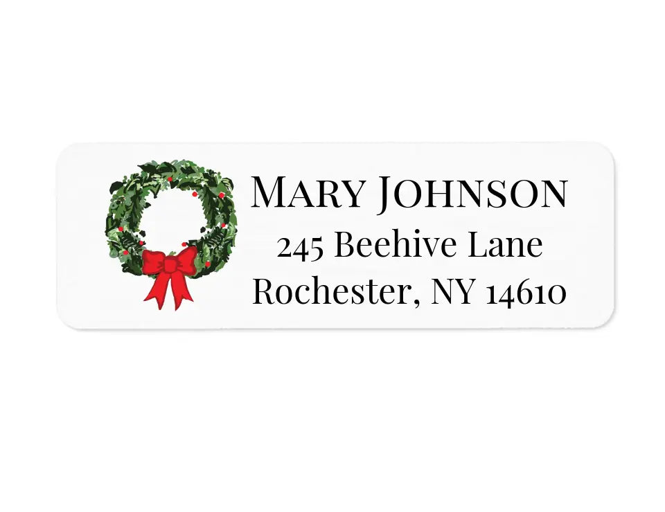 Return Address Label Christmas Icons ~ Gift philosophie❤️s