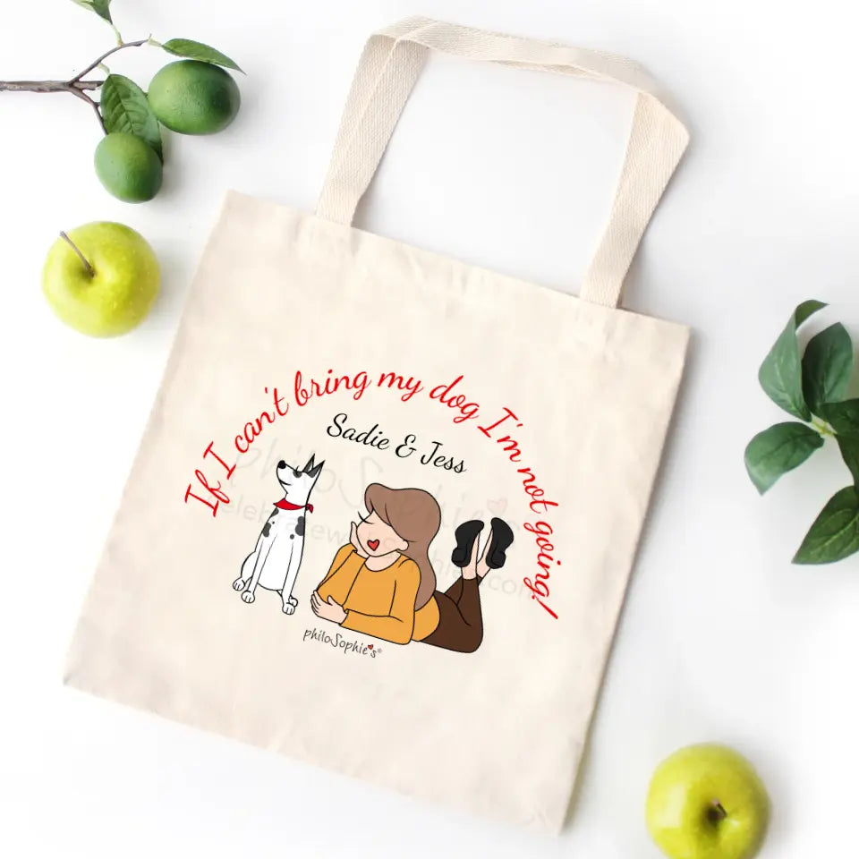 Tote Bag - 15" x 15" Pets, Dogs, Cats