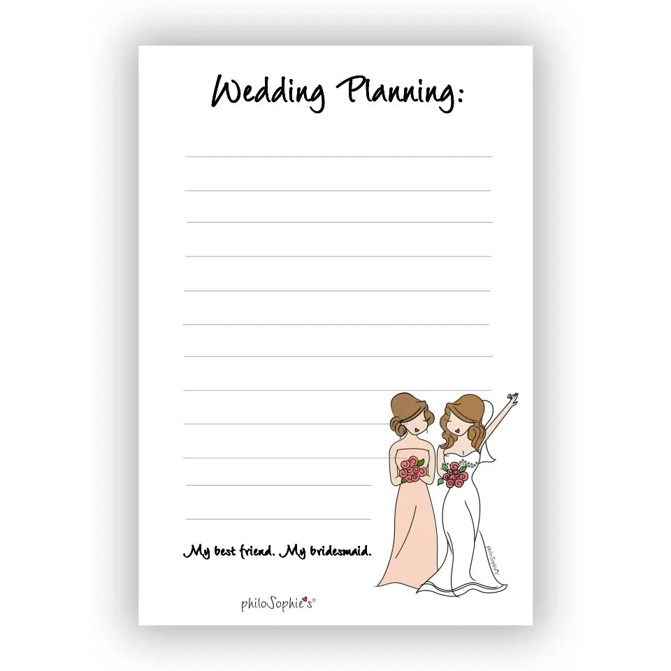 Quick Notes - Bridal Party