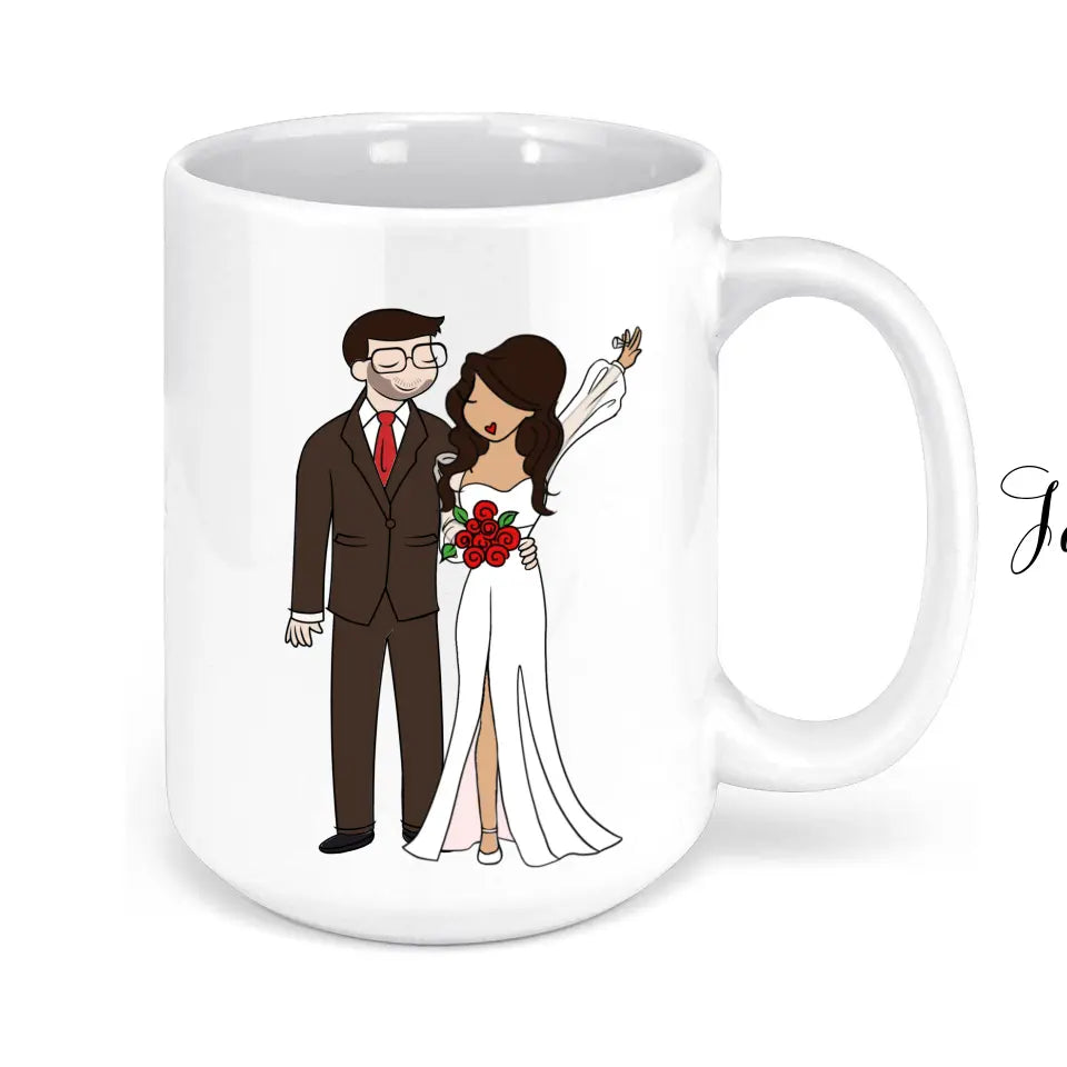 Ceramic Mug - Wedding Couple