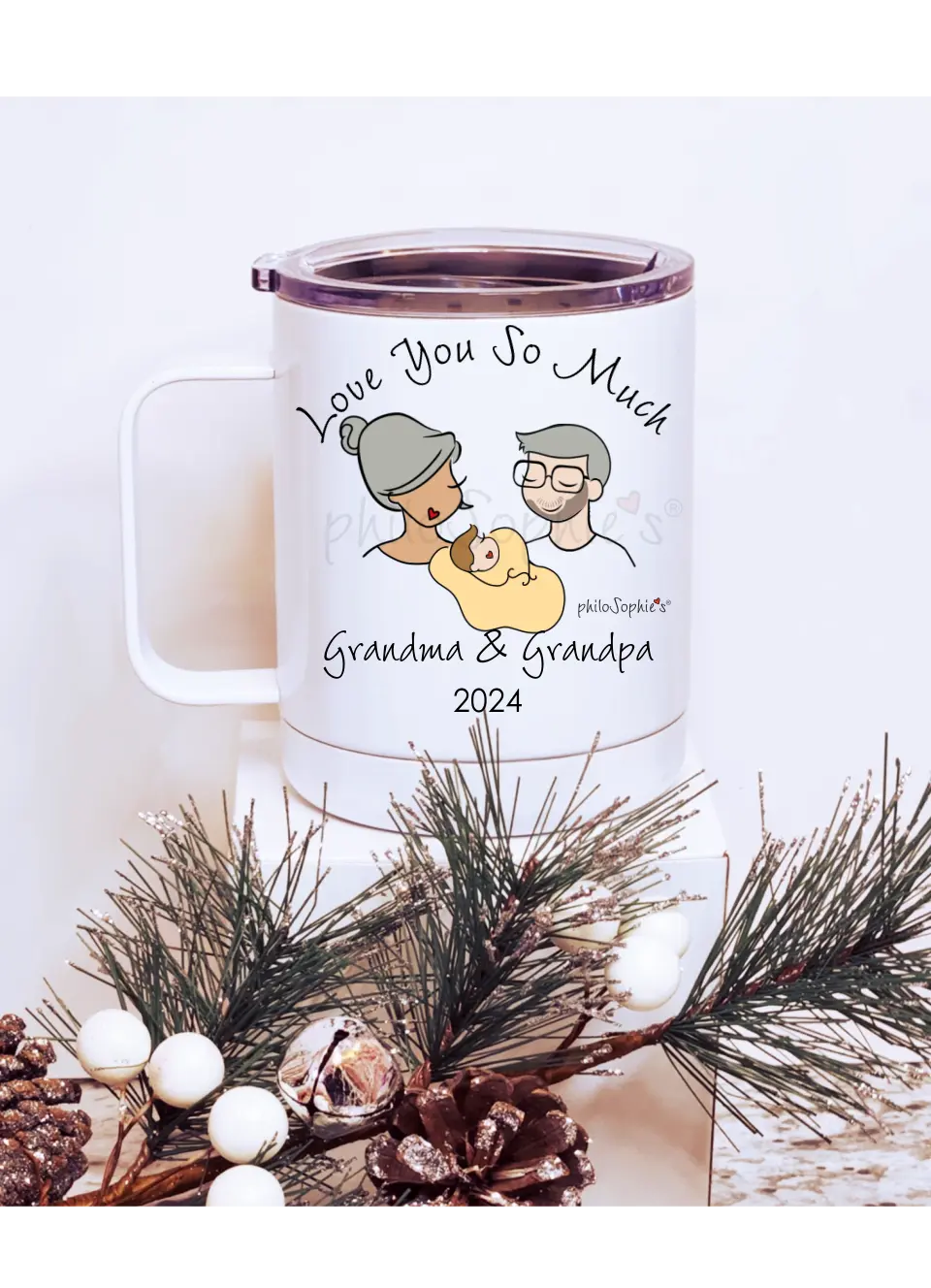 Travel Mug - Grandparents, Grandma, Granda