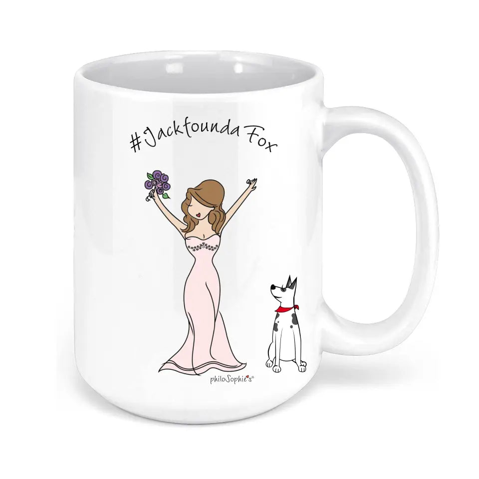 Ceramic Mug - Bride with Pet