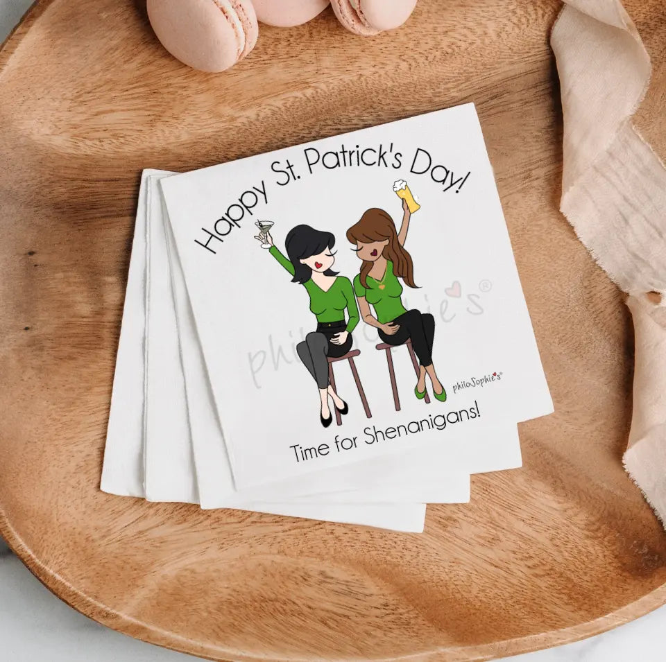 Napkins -  St. Patrick's Day Friendship