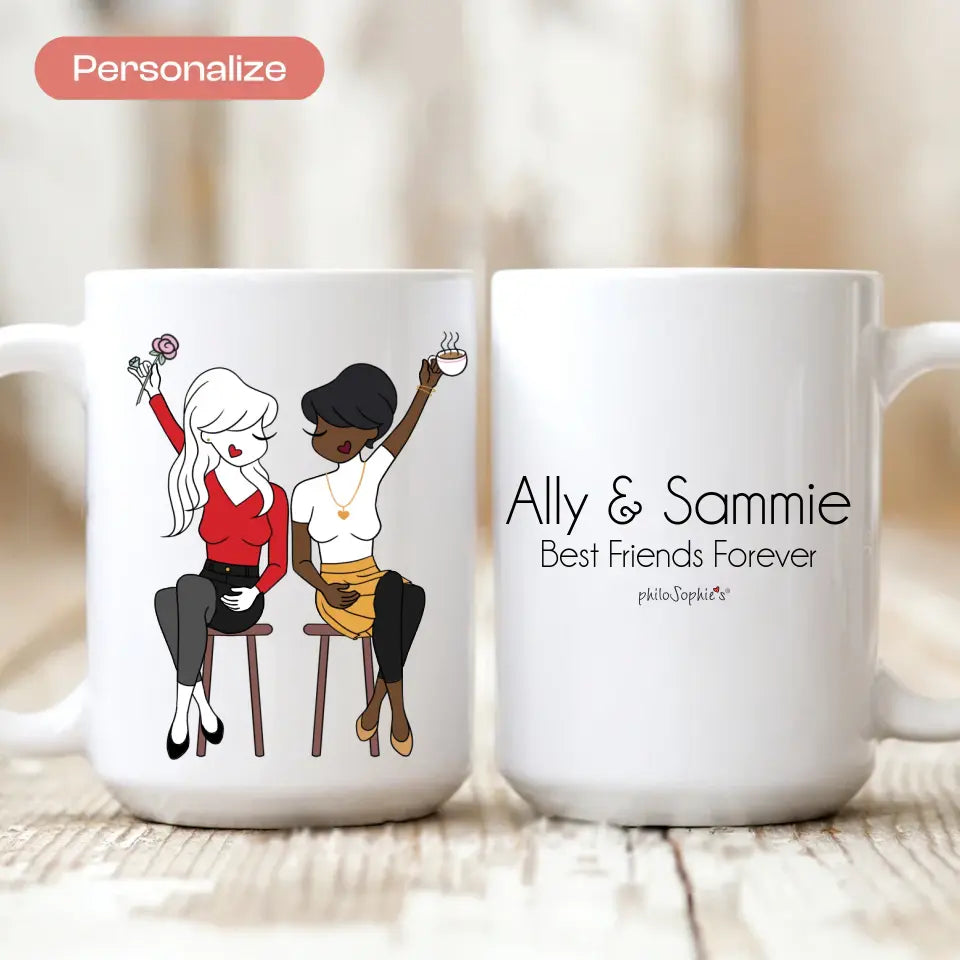 Ceramic Mug - Friends/Sisters