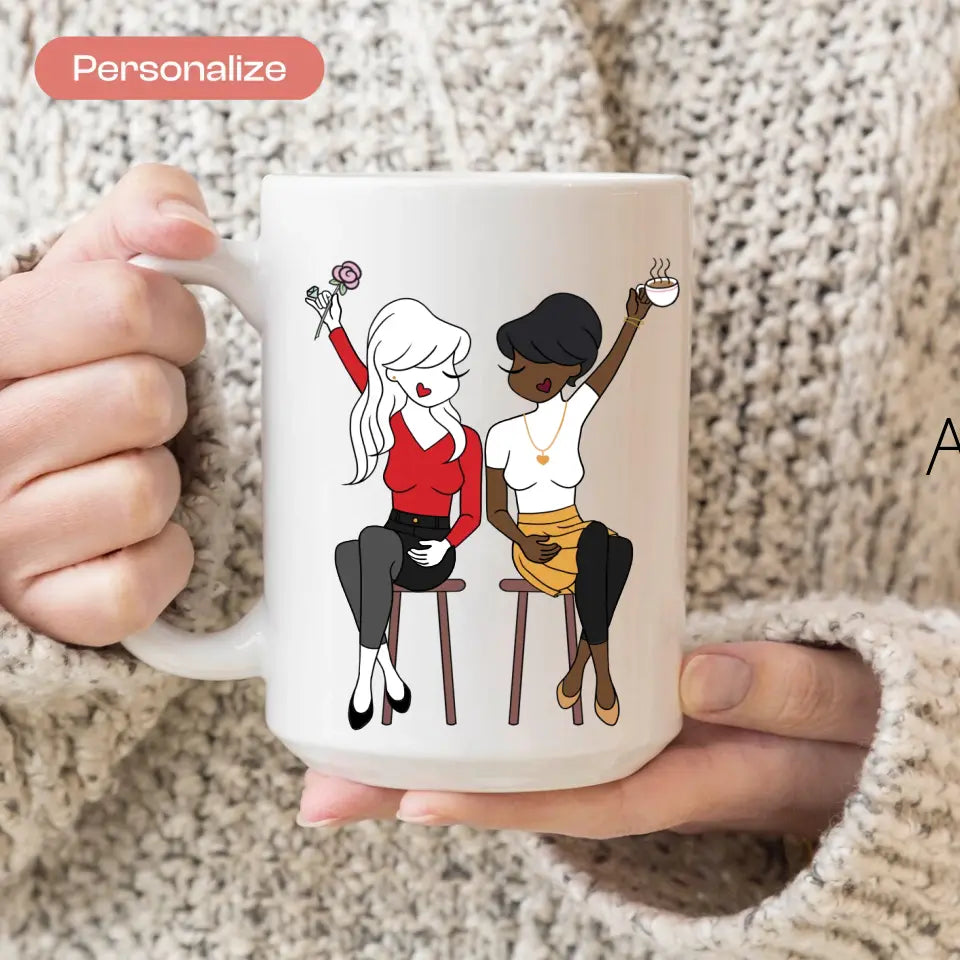 Ceramic Mug - Friends/Sisters