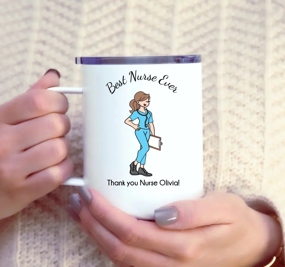 Personalized Travel Mug ~ Nurse