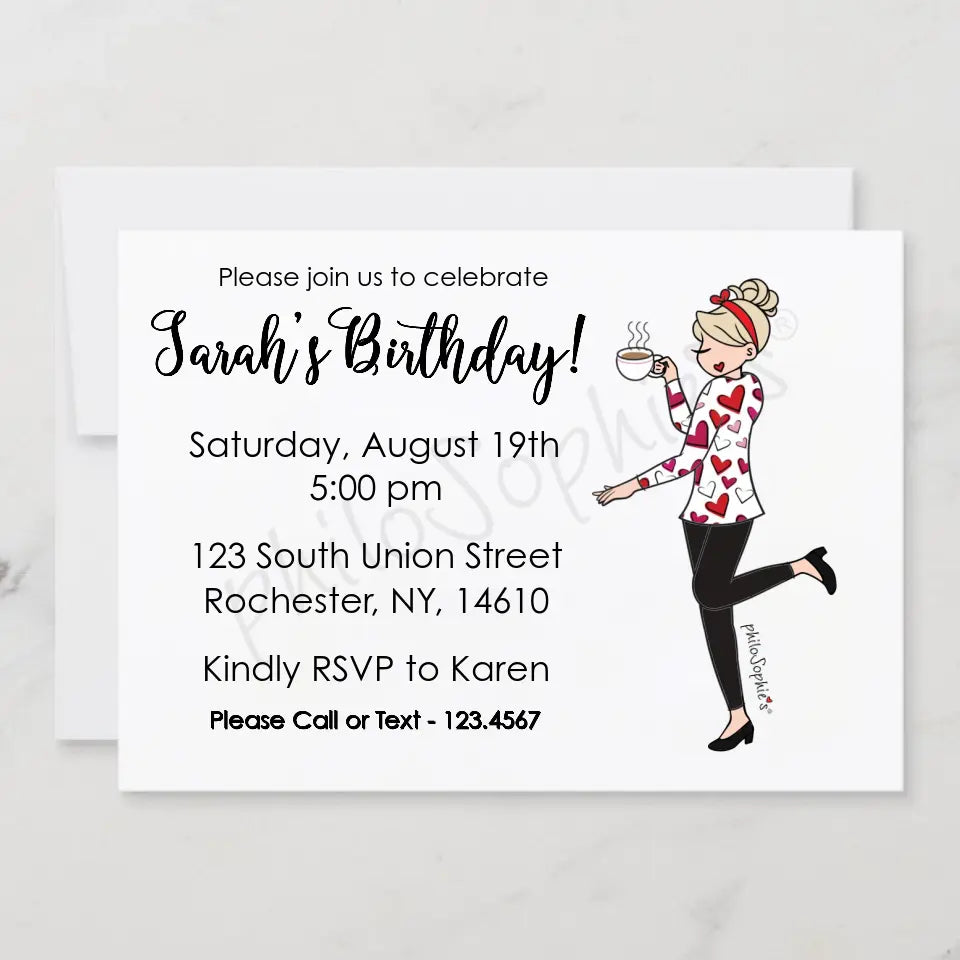 Invitation - Celebrate Every Day! Birthday
