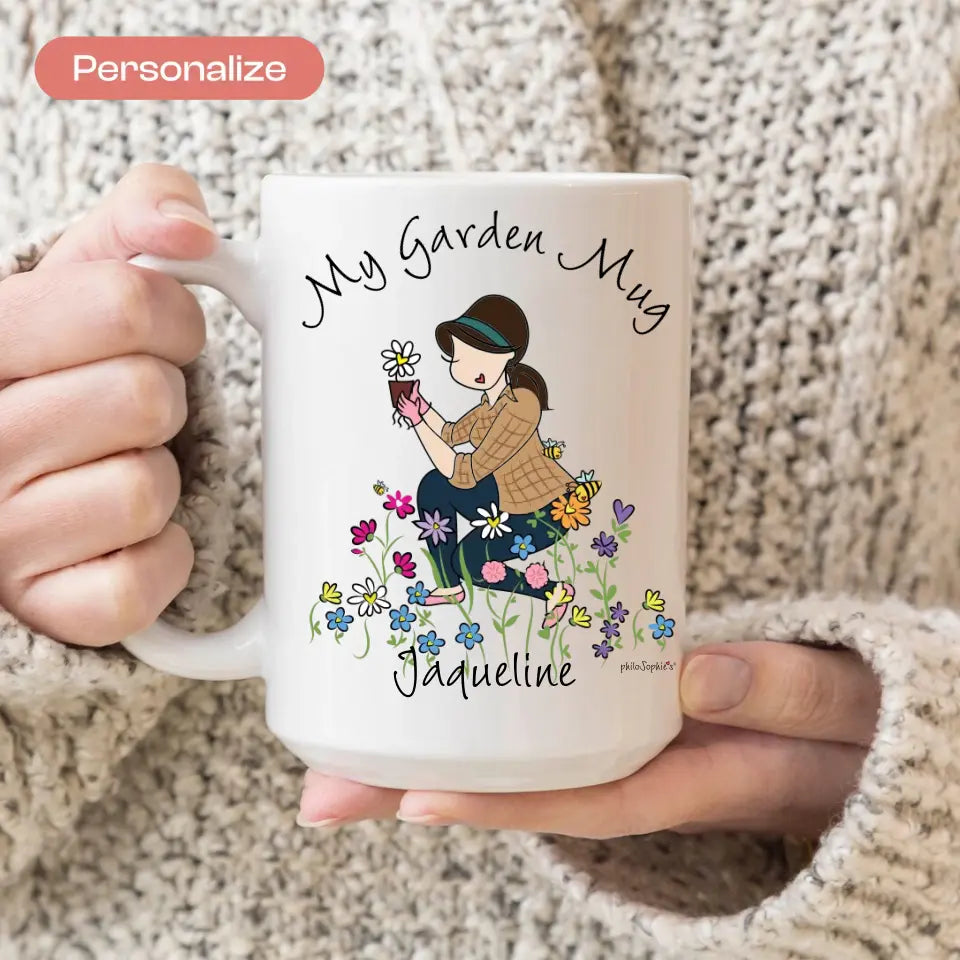 Ceramic Mug - Garden