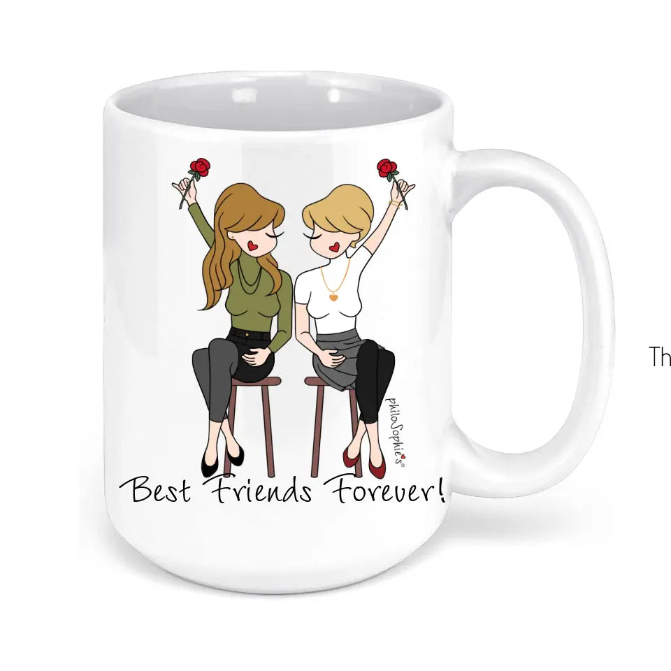 Personalized Ceramic Mug - Mom/Sisters/Friends