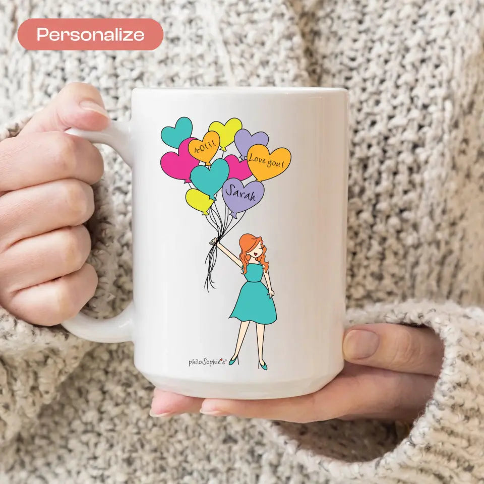 Ceramic Mug - Celebration, Birthday