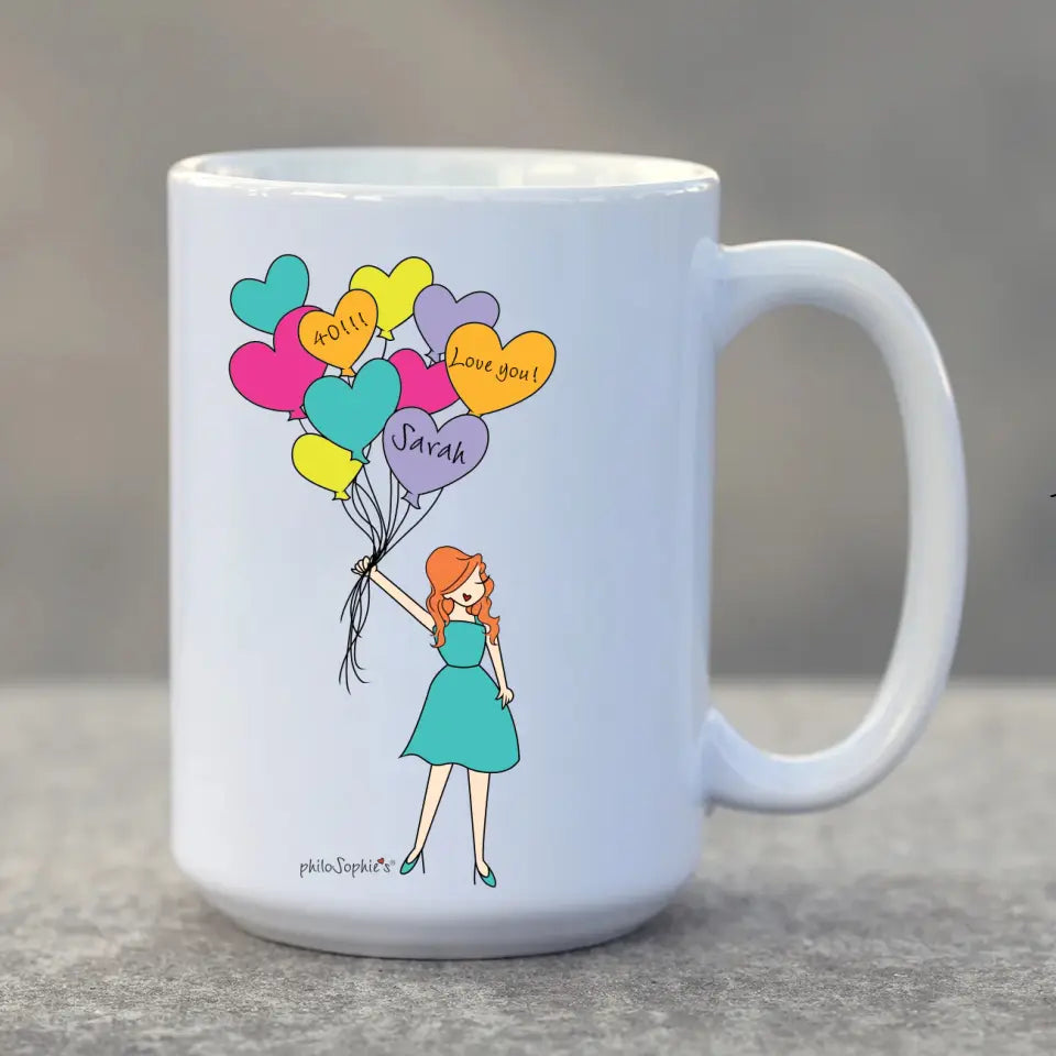 Ceramic Mug - Celebration, Birthday