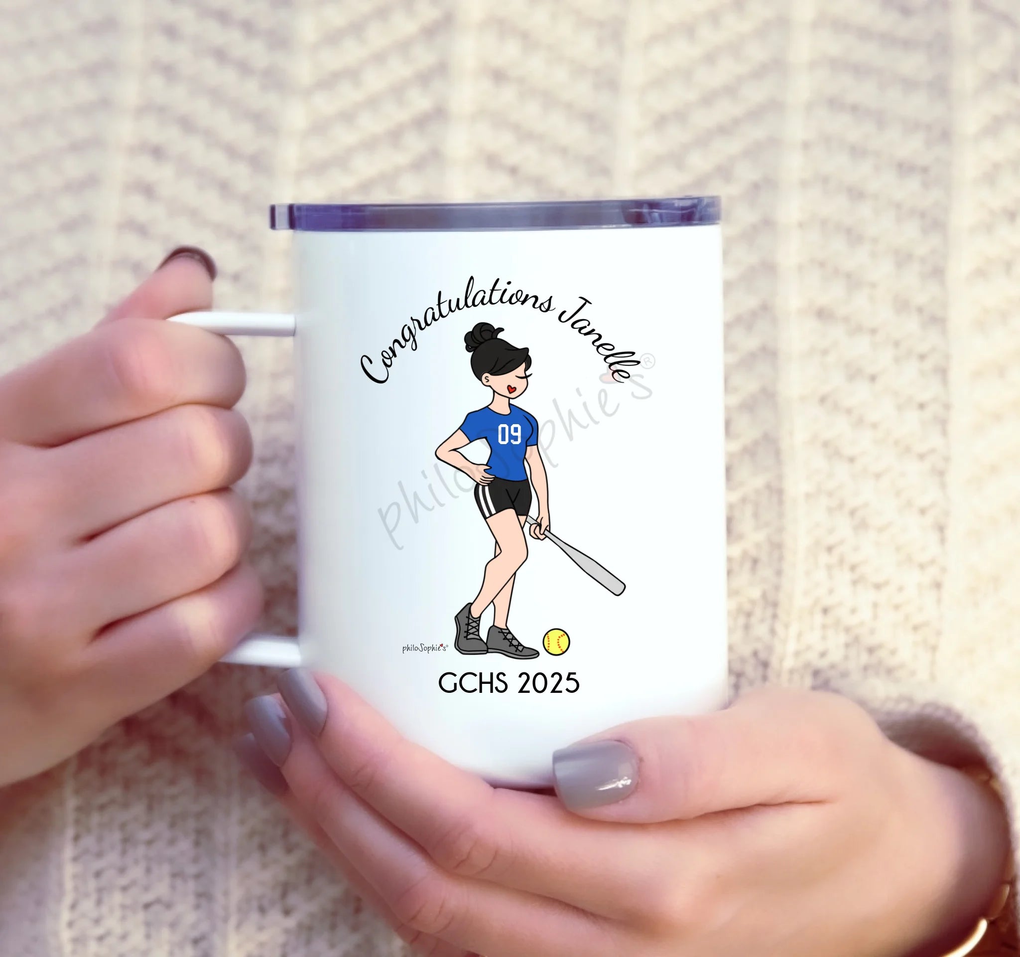 Personalized Travel Mug ~ Sports philoSophie's