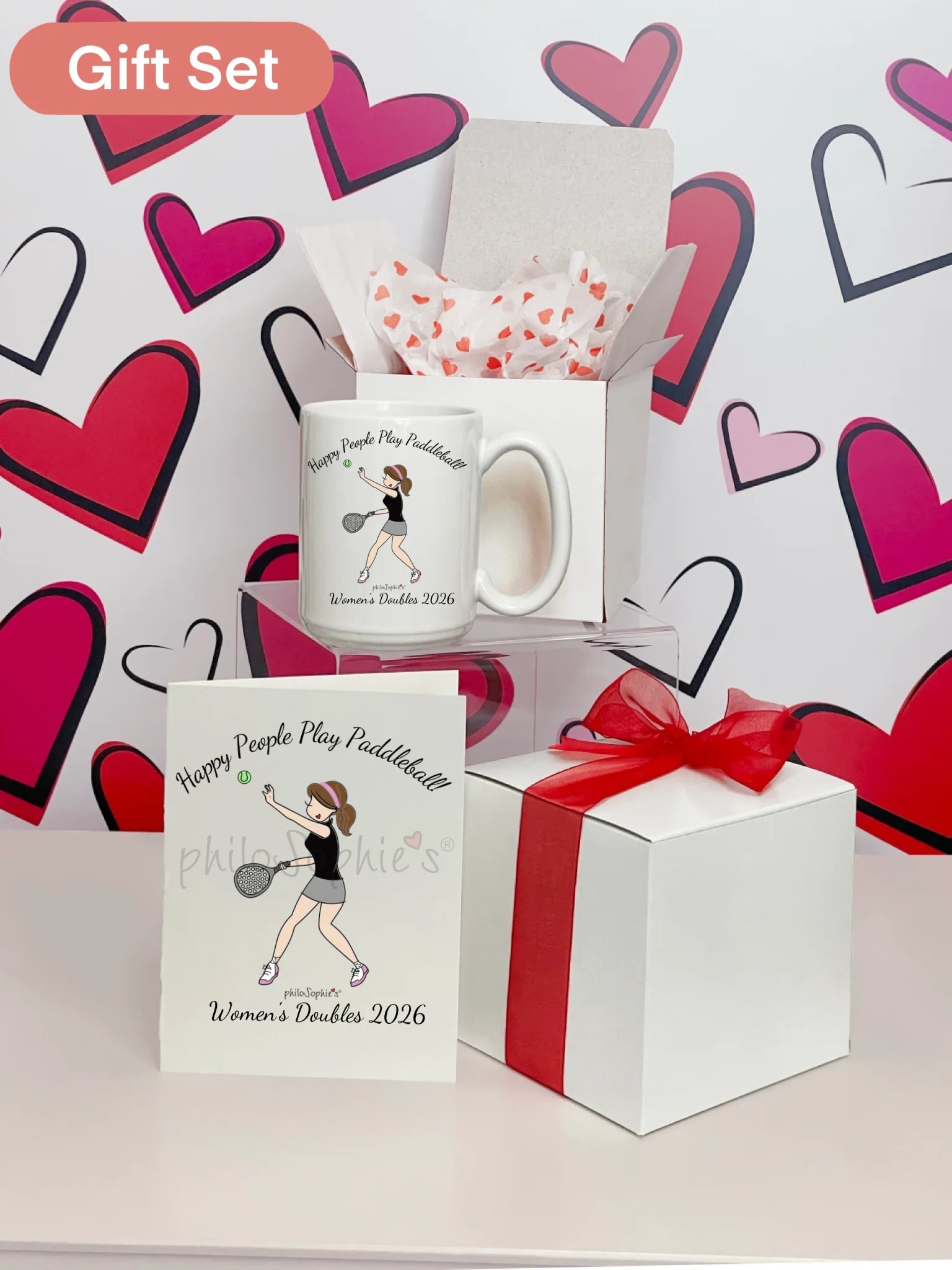 Personalized Ceramic Mug - Paddleball