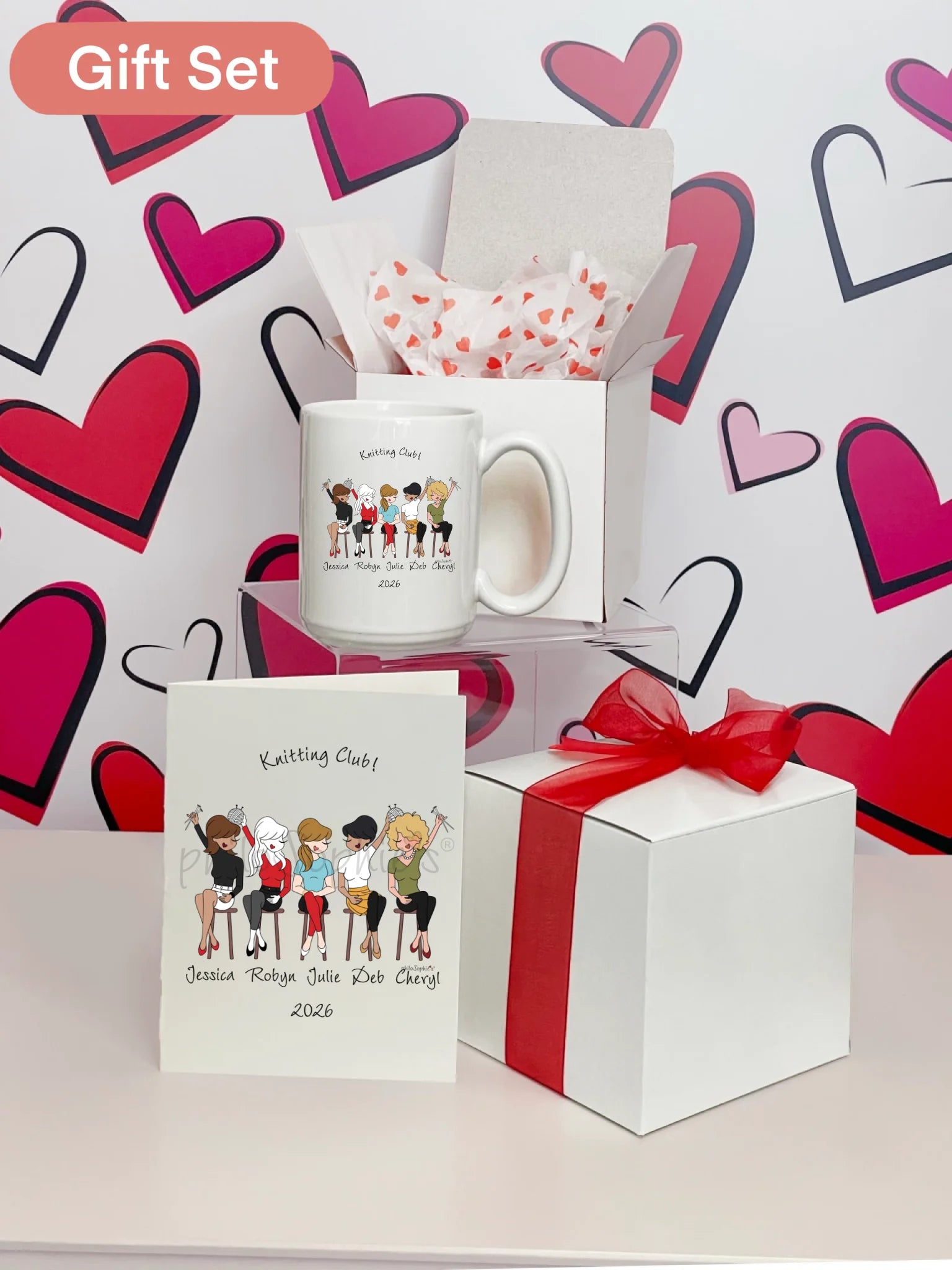Personalized Ceramic Mug - Knitting Group - philoSophie's®