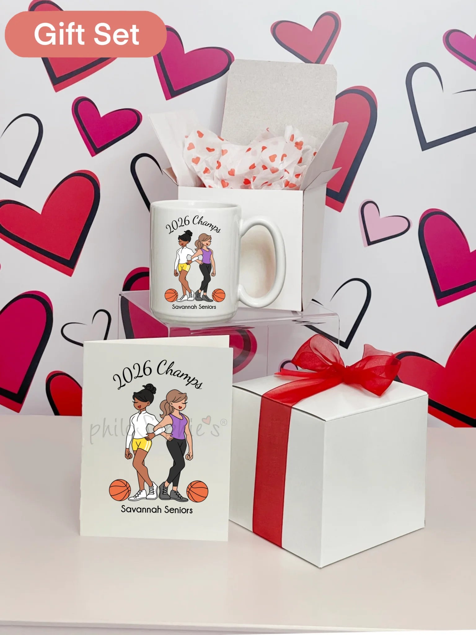 Personalized Ceramic Mug - Basketball Friends - philoSophie's®