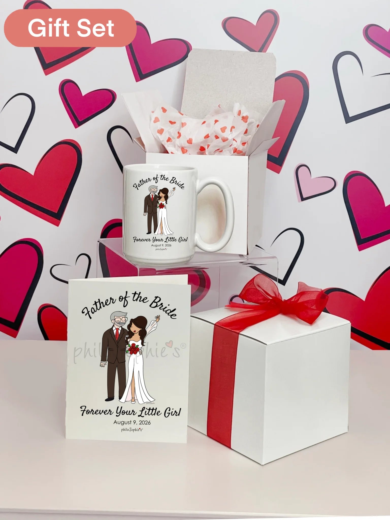 Personalized Ceramic Mug ~ Father of the Bride - philoSophie's®