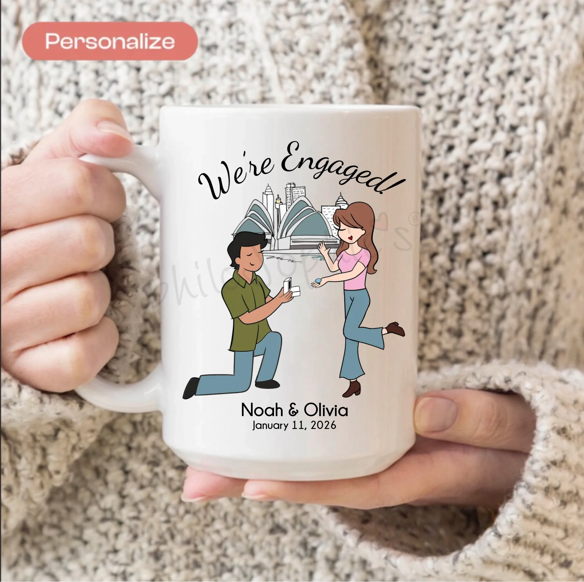 Ceramic Mug - Sydney Engagement - philoSophie's®
