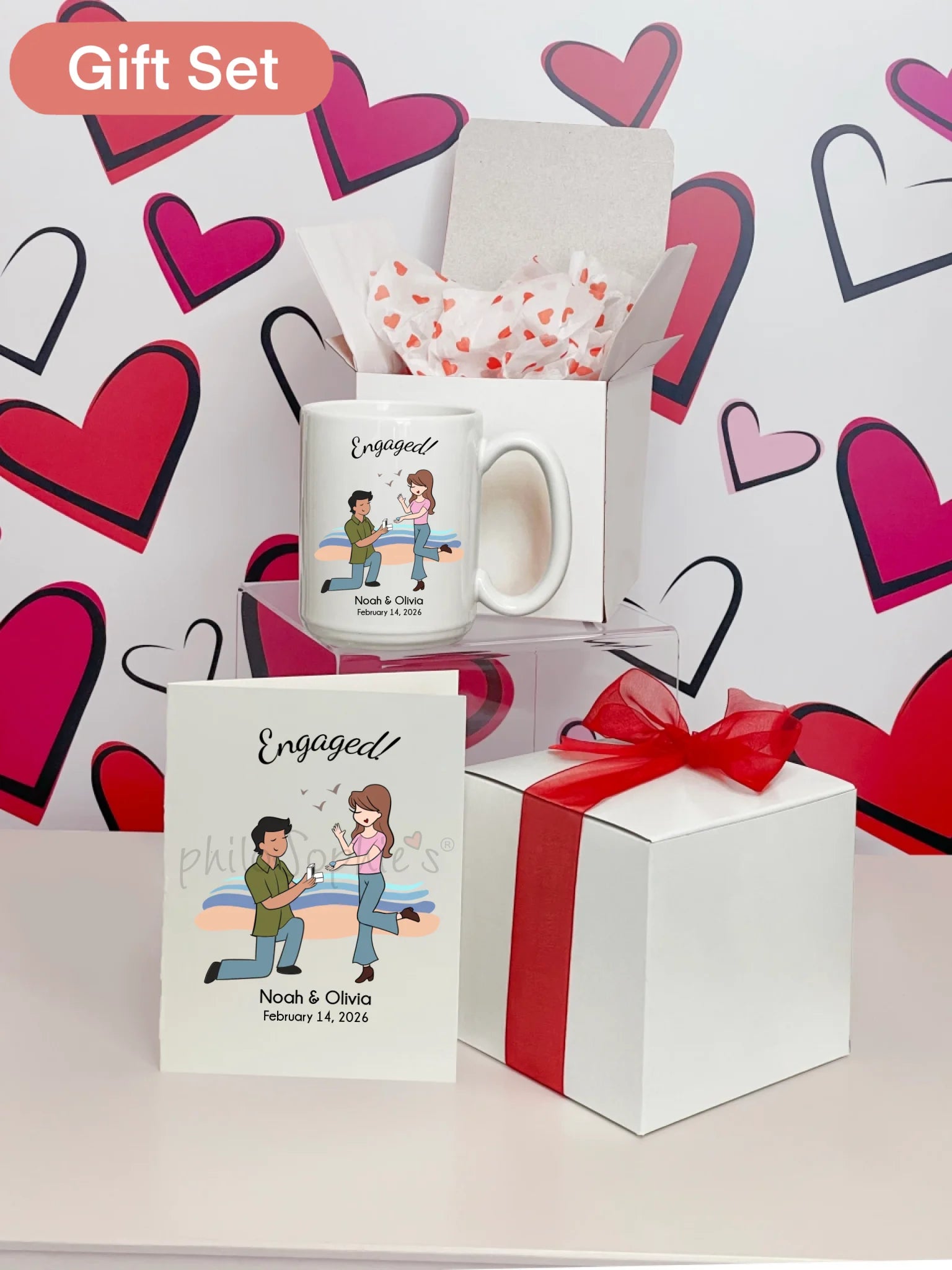 Ceramic Mug - Beach Engagement - philoSophie's®