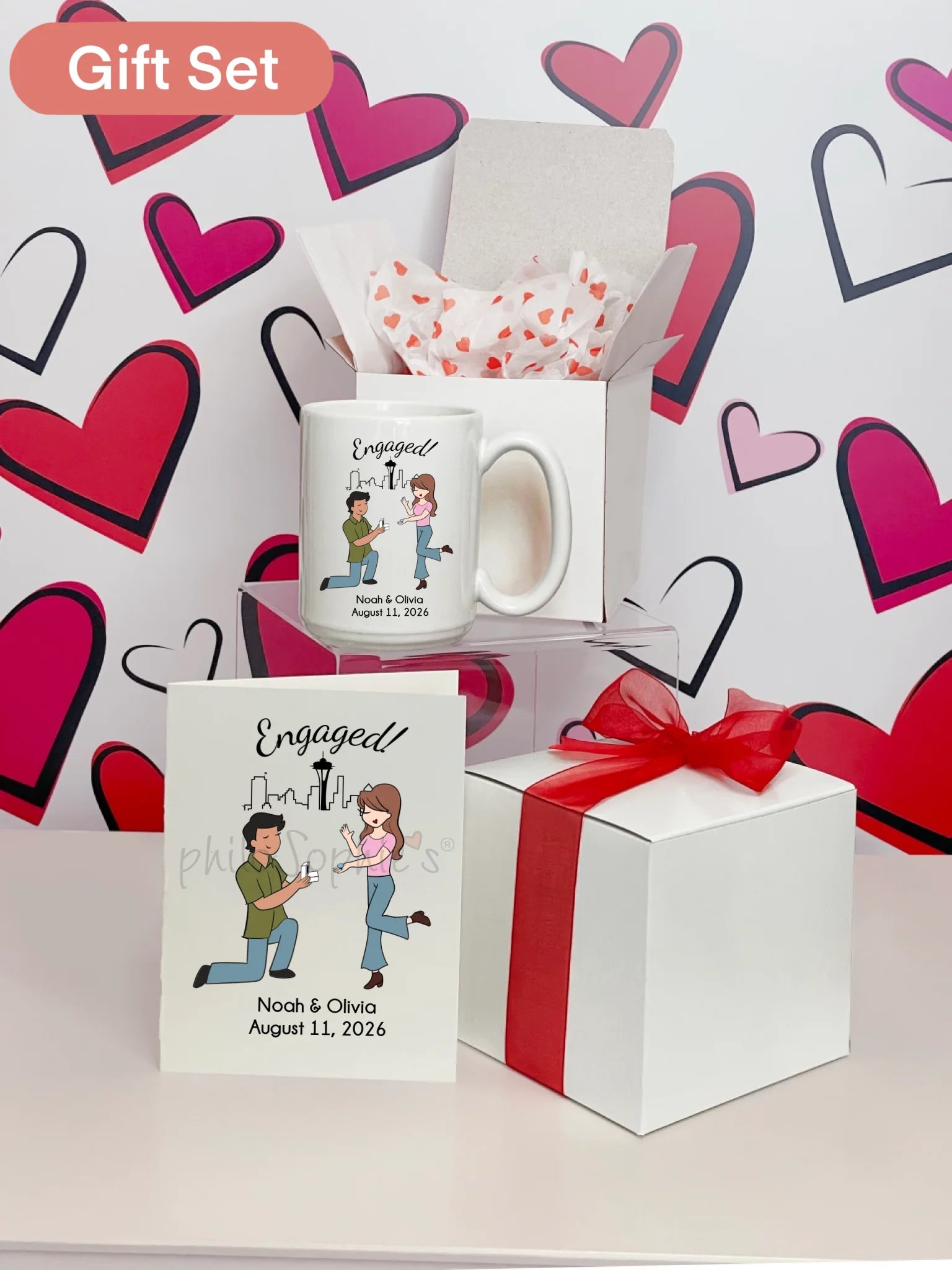 Ceramic Mug - Engagement Seattle - philoSophie's®
