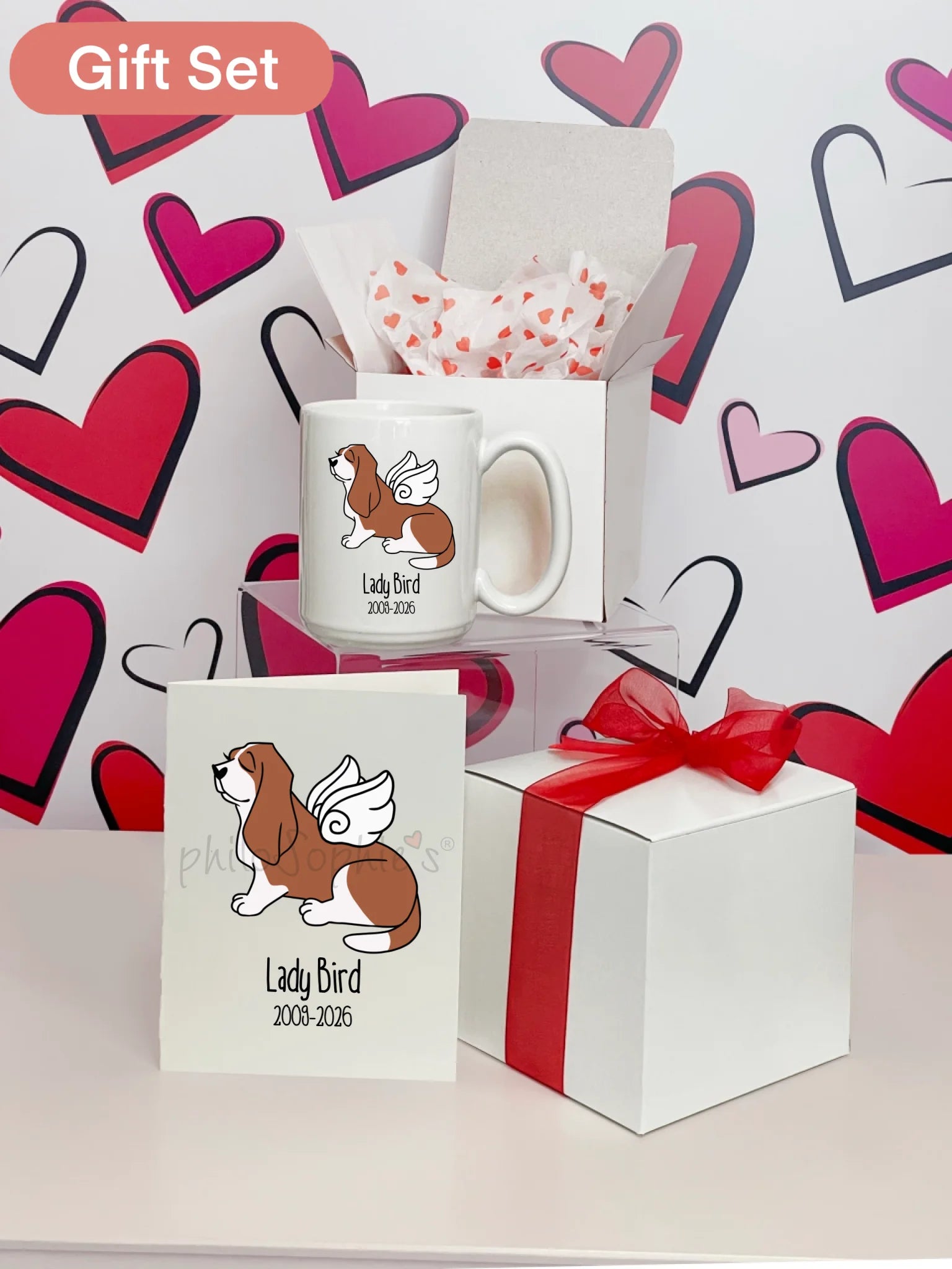 Ceramic Mug - Pet Memoriam, Dog, Cat Sympathy - philoSophie's®