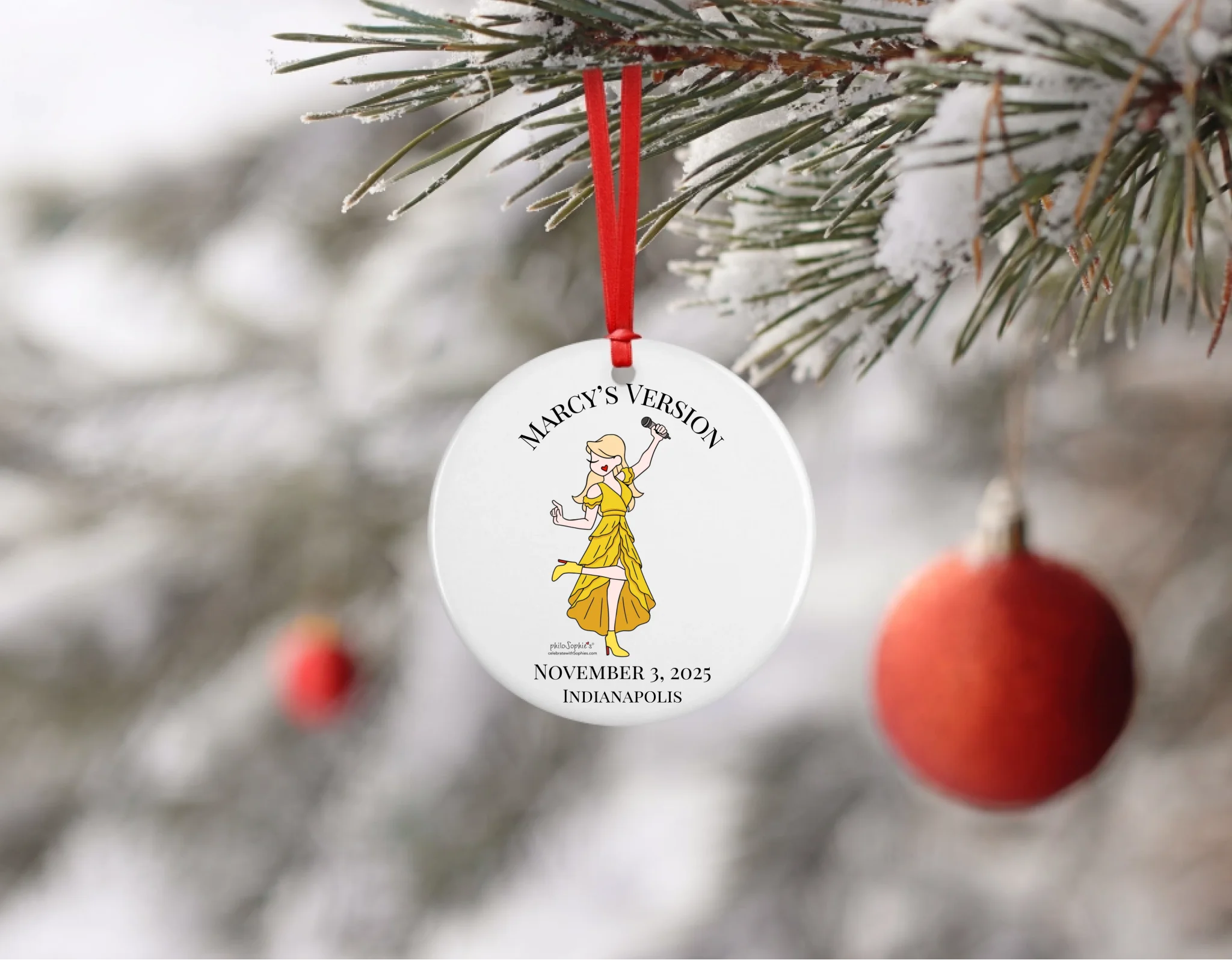 Gift Bundle - Eras Tour Ceramic Mug and Ornament
