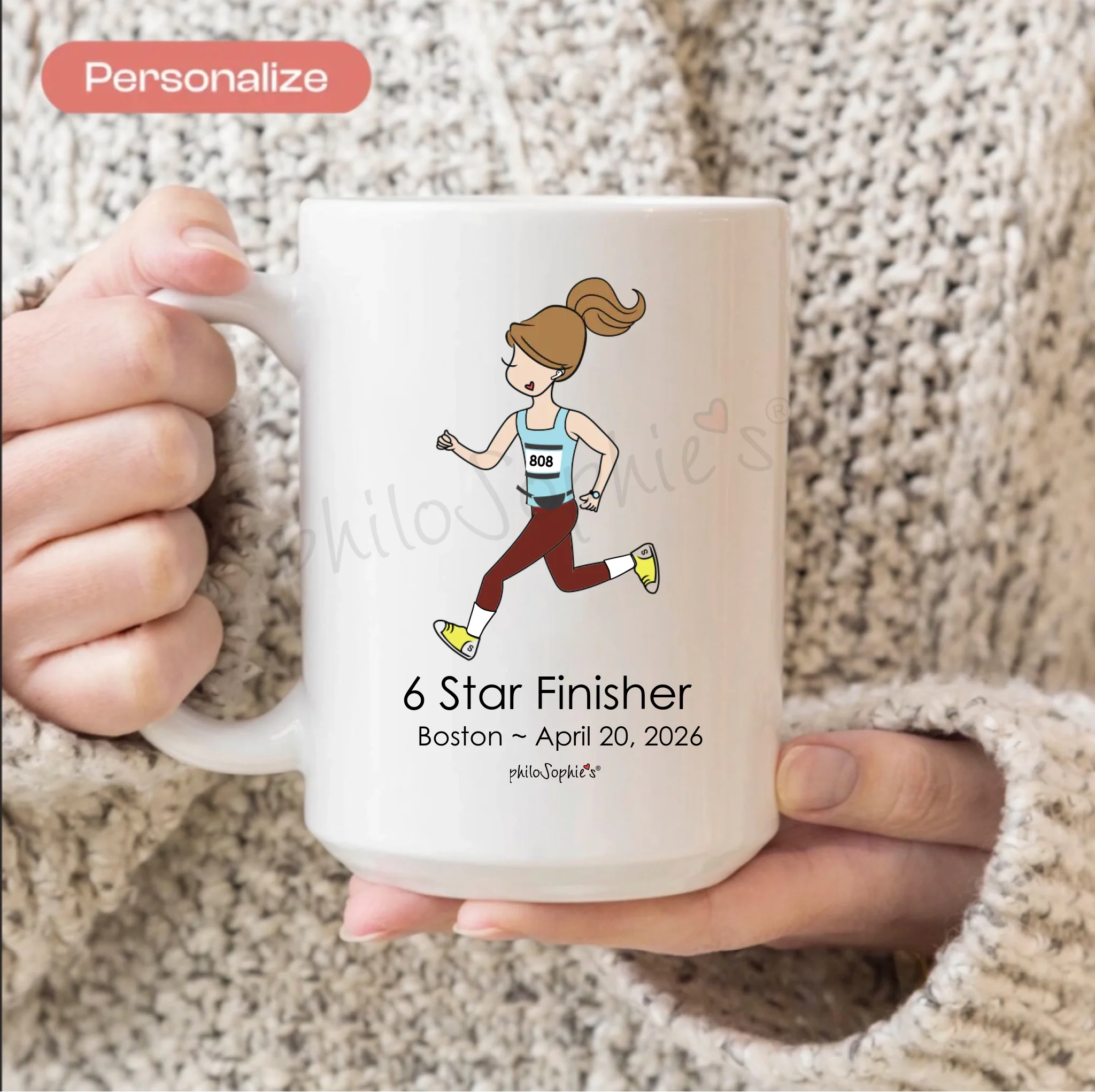 Personalized Majors Mug - 6 Star Finisher