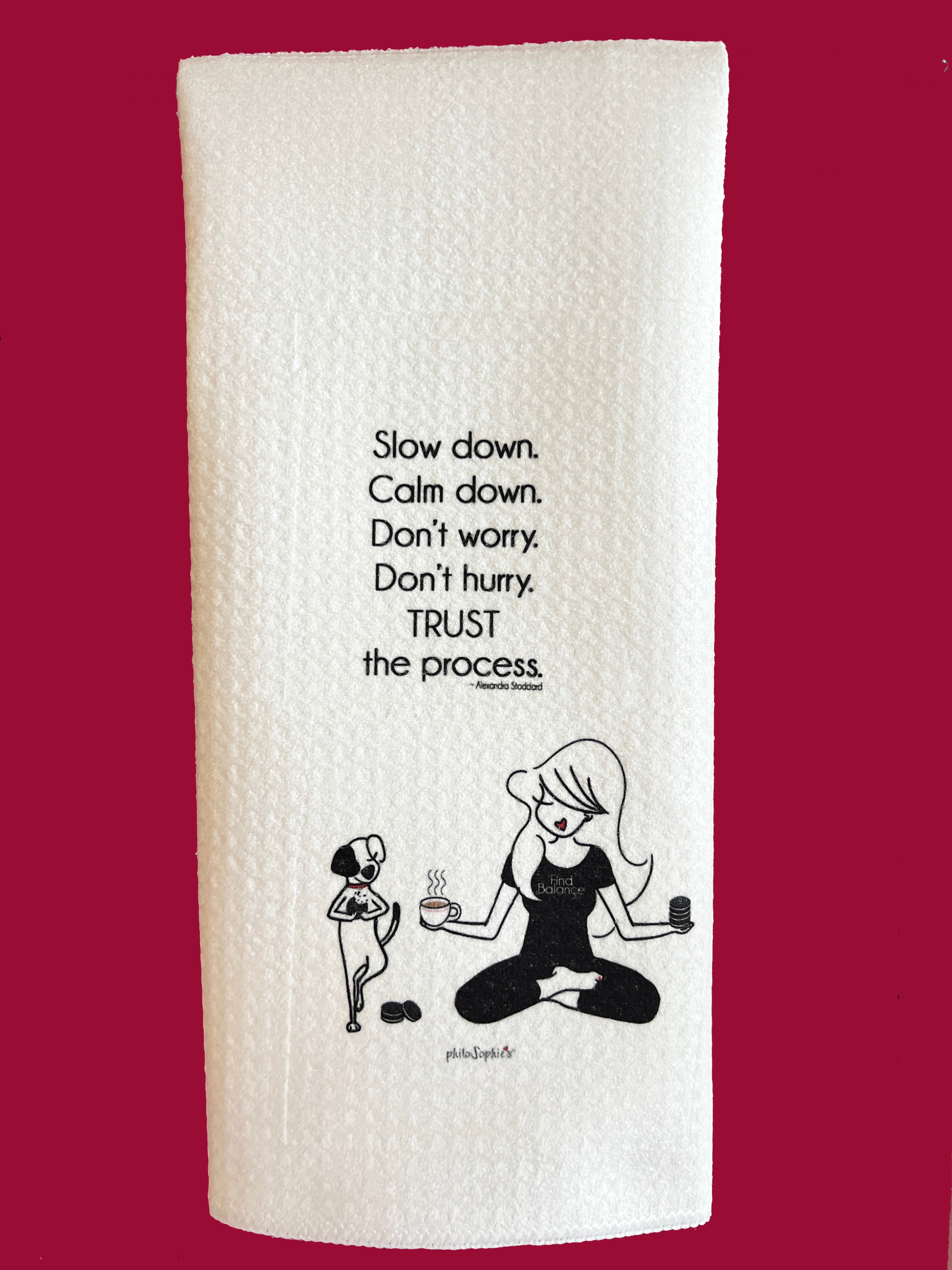 Waffle Towel - Trust the Process