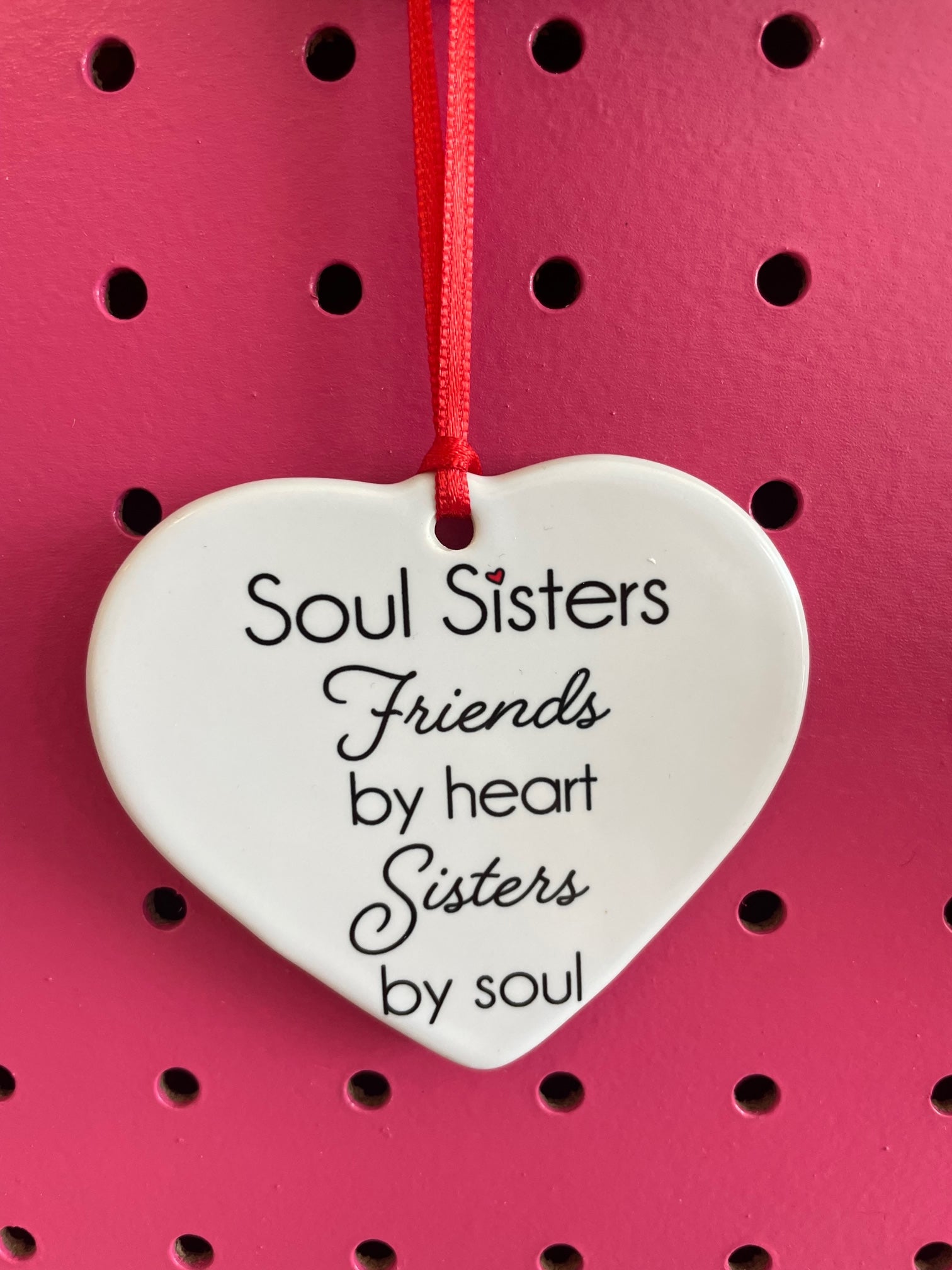 Soul Sisters Porcelain Ornament